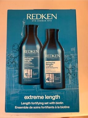 Redken Extreme Length Shampoo & Conditioner Set - Blue